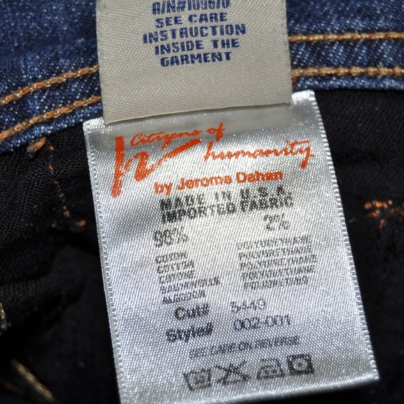 COH Distressed Denim Ingrid Low Waist Flare Jeans - Picture 6 of 8